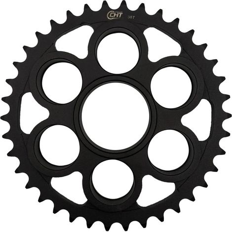 Couronne Acier Noir THF - 525 - 41 Dents - Similaire 50-29039-41 - Made In Italy