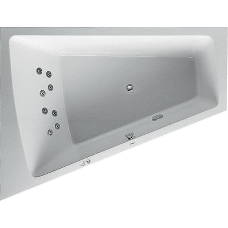 Duravit Paiova Whirlpool, Einbauversion, 1 Rückenschräge links, (1/5)