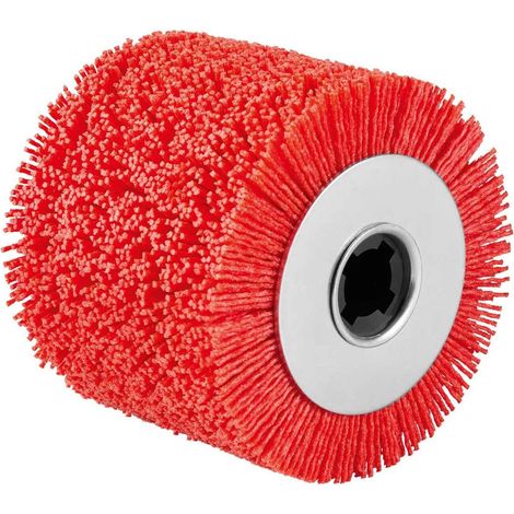 Nylon-Bürste 120 x 100 mm für Einhell Bürstenschleifer TP-BR 18/32 Li Parkside (1/2)