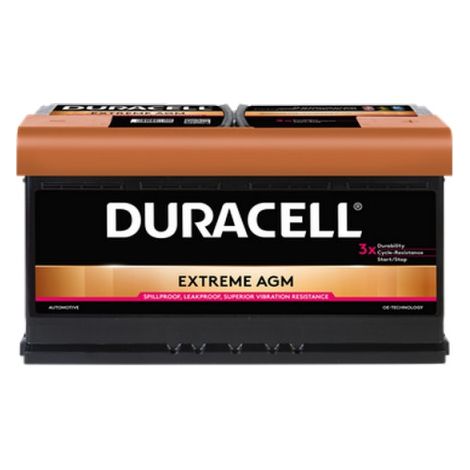 Batterie Duracell DE92 AGM 12v 92ah 850A L5D X5D