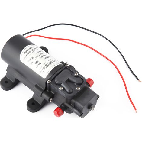 24V 60W Mini-Elektrowasserpumpe, 5L/m Fördermenge, Mikromembranpumpe, 1,5m Saughöhe (1/5)