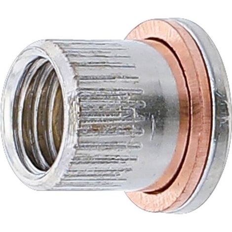 Douille Filetée de Rechange M9 x 1,25 - Remplacement Précis et Durable, Acier - D-Work (1/5)