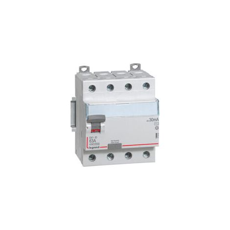 Interrupteurs différentiels tétrapolaire vis/vis Legrand - 40A / 100mA / Type F - 411698