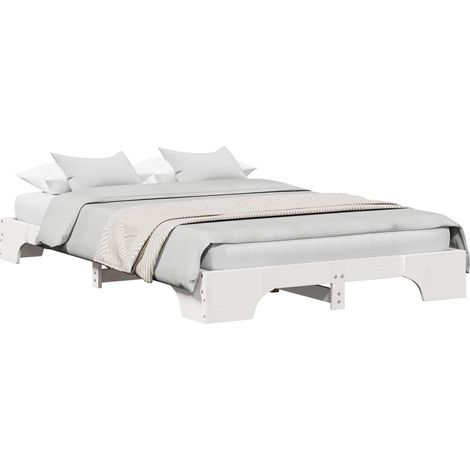 Maison Exclusive - Estructura de cama 120 x 190 cm Madera de pino