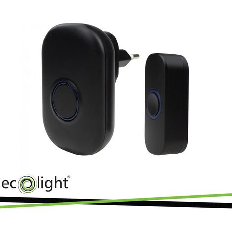 CAMPANELLO CON SPINA WIRELESS  BIM-01 NERO (1/3)