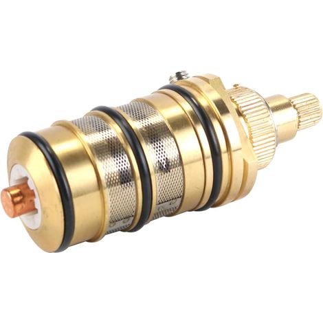 Cartouche thermostatique en Laiton pour Robinet thermostatique Domestique, vanne Solaire H-1, Noyau de mélange d'eau Chaude et Froide de Remplacement (1/5)