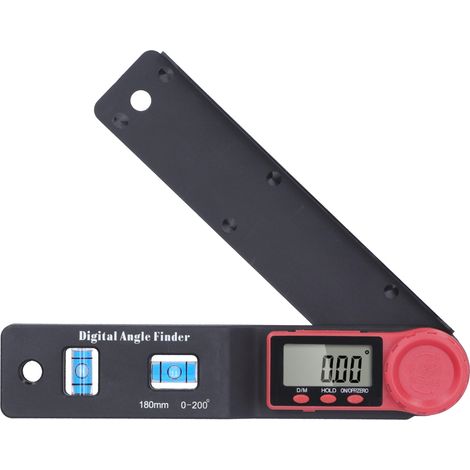 Digitaler Winkelmesser mit Wasserwaage und LCD-Bildschirm, Zubehör für die Holzbearbeitung (1/5)