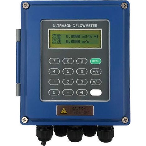 Débitmètre d'eau liquide mural TUF-2000B DN25-100 mm TS-1 avec transducteur RS485 Modbus (1/5)