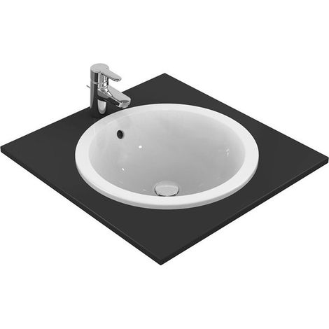 CONNECT lavabo encastrable redondo 480mm blanco