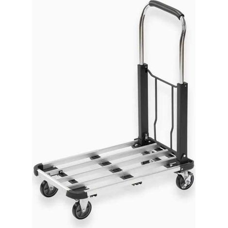 Meister Transportwagen - Klappbar - Bis 150 kg Tragkraft - Feststellbremse - Höhenverstellbarer Griff