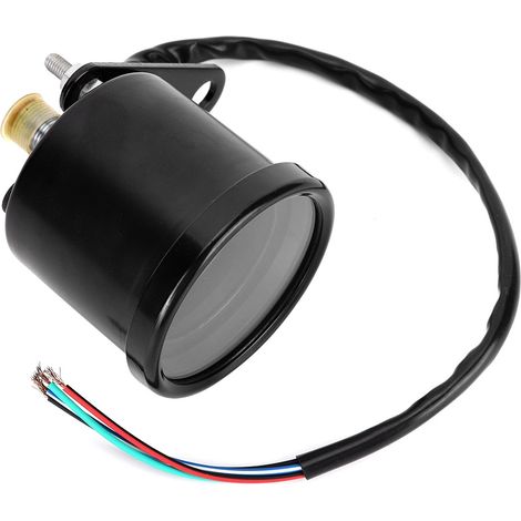 Compteur de vitesse LCD 7 couleurs pour moto, jauge odomètre, instrument de modification accessoire (1/5)