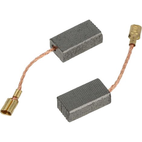 vhbw 2x Kohlebürste Motorkohle Schleifkohle 17 x 8 x 5mm kompatibel mit Bosch 1100, 1210, 1211, 1337, 1347, 14, 1400, 15 - 125 Elektrowerkzeug