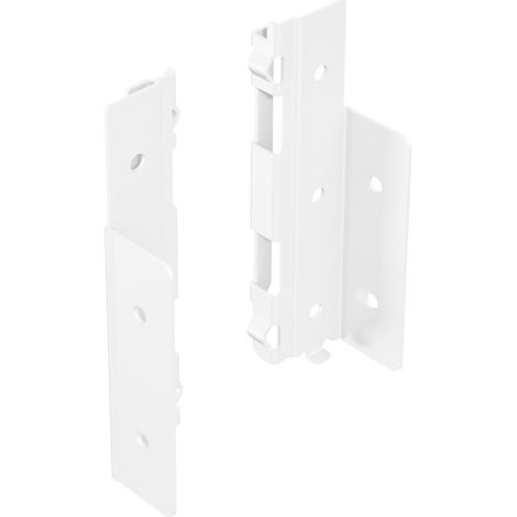 HETTICH AvanTech YOU Verbinder für Rückwandprofil, Systemhöhe 139 , weiß, rechts, 9257681 (1/4)