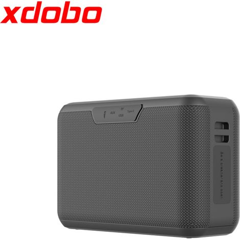 XDOBO X8 Pro Portable Wireless Speaker with BT5.2 Technology IPX5 Waterproof Speakers TWS Series Stereo Scene HiFi Sound AUX USB Flash Drive TF Card Long Playtime Subwoofer Portable Perfect for Party