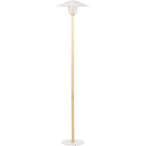 Stehlampe MOPPY Eichenholz Weiß