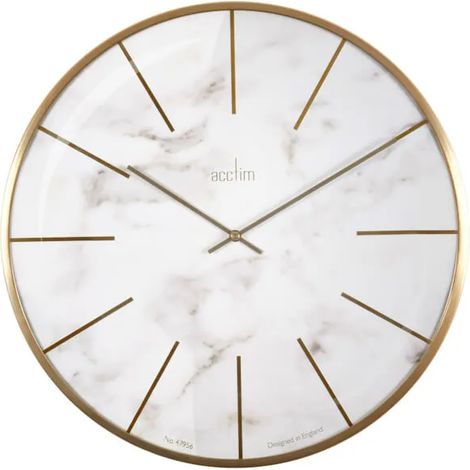 Acctim Luxe Marble Clock