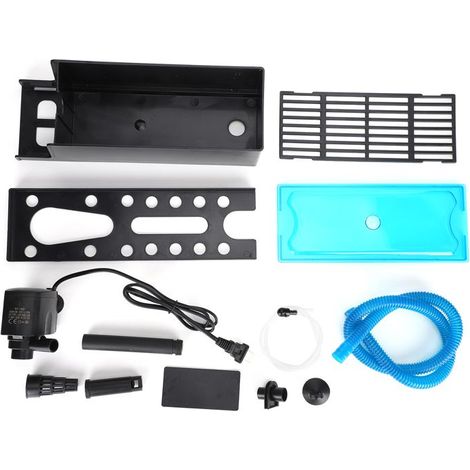 BelleRise - Filtre aquarium 3-en-1 – WP-1880F 880 L/h ultra-silencieux – pour aquarium 95% – 32 cm (1/5)