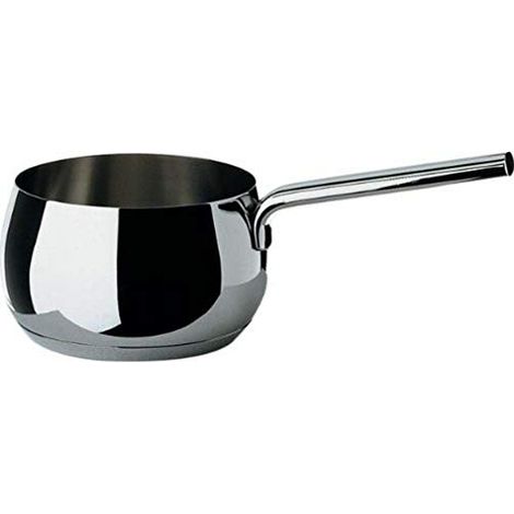 Alessi SG105/14 Mami Casseruola a Manico Lungo in Acciaio Inossidabile 18/10 Lucido (1/4)