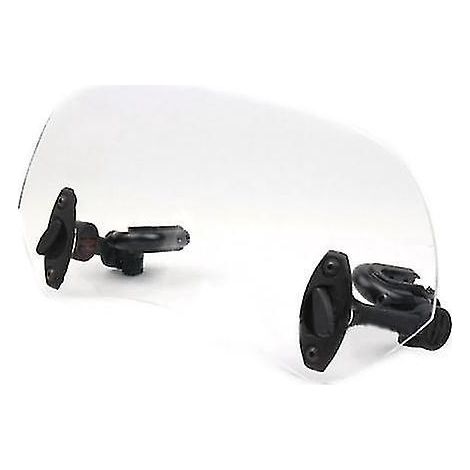 Verstellbarer Universal-Windabweiser für Windschutzscheiben – kleines transparentes Modell (1/5)