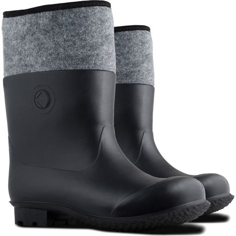BOTTES DE TRAVAIL EN FEUTRE DE CAOUTCHOUC ISOLÉES EN PVC PROFIX K15121 44 1 pc.