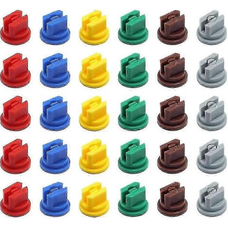 High Pressure 110° Flat Fan Spray Nozzle Set for Knapsack Weed Spraying (1/5)
