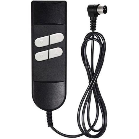 SABIR Télécommande électrique pour canapé, télécommande 5 broches 4 boutons pour fauteuil (1/5)
