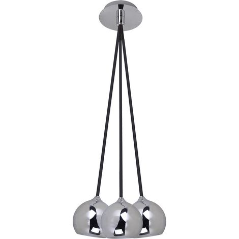 Lampadario Italux James moderno cromato 3xGU10 IP20 (1/2)