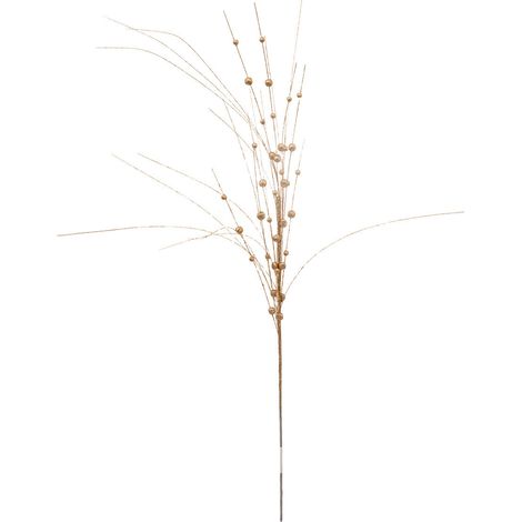 Branche décorative spéciale fêtes Or pailleté H 95 cm - Feeric Christmas (1/2)
