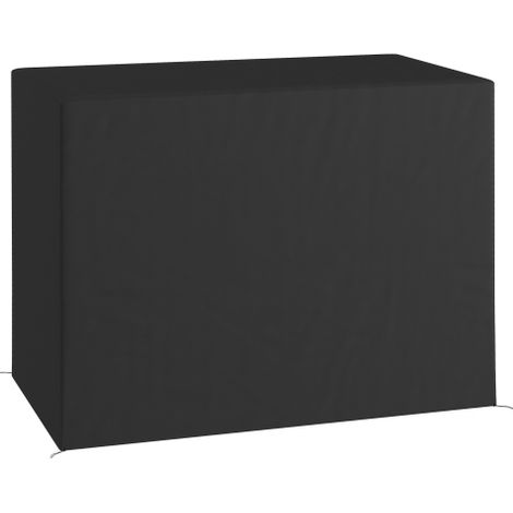 3-Seat Outdoor Garden Swing Chair Protective Cover Water UV Resistant, 240L x 133Wcm, Dark Grey