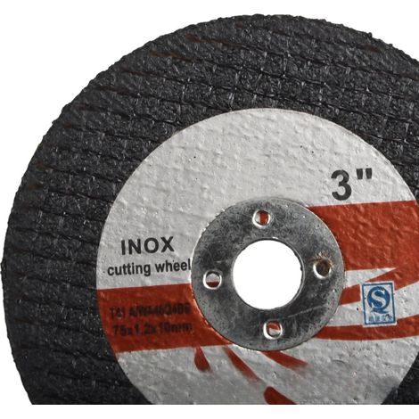 Lame de scie pour mini meuleuse d'angle 3 pouces, lame de coupe 75 mm, disque à meuler pour carrelage, bois et métal, alésage intérieur 10 mm (1 disque) (1/5)