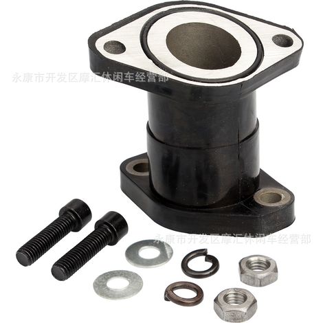 Kompatibel mit Yamaha Kodiak YFM350 Big Bear Joint Adapter Ansaugkrümmerverbinder (1/5)