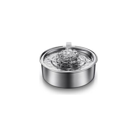 Fontaine a Eau Chat 2 L, Abreuvoir pour Fontaine à Eau pour Chats en Acier Inoxydable (1/5)