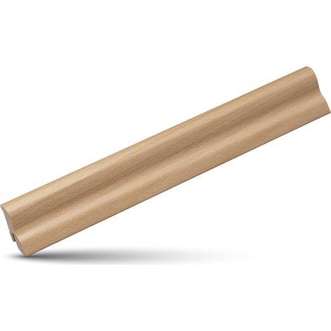 Plinthe Profil Marburger en hêtre clair MDF 20x40mm