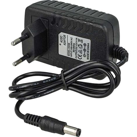 Transformateur d'alimentation AC220 V à DC 12 V - Prise EU de Prise Maison (12 W 12 V 1 A) (1/5)