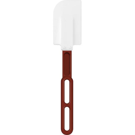 Hochtemperatur-Silikonspatel, 500 °F hitzebeständig, Gewerbespatel, 10 Zoll, antihaftbeschichteter Gummispatel (kleine Größe)