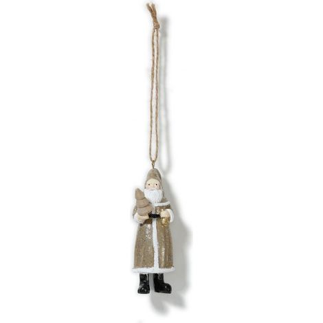 BABBO NATALE DA APPENDERE 10 CM
