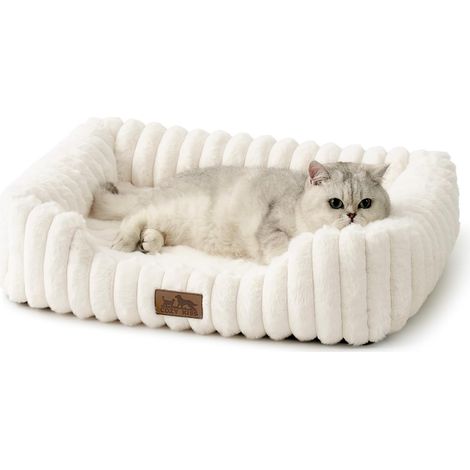 Panier Orthopédique pour Chien et Chat, Lit pour Chat Lavable, M (1/5)