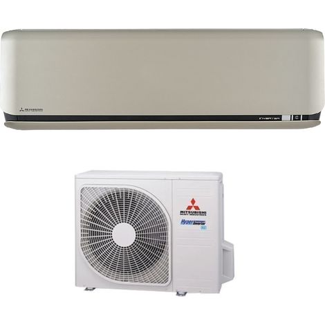 Condizionatore Mitsubishi Heavy Industries Kireia Plus 18000 Btu SRK50ZSX-WFT R-32 Wi-Fi Integrato Titanio