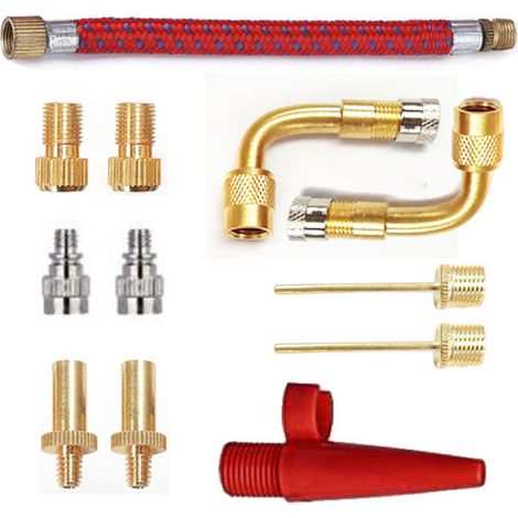 Pumpenventiladapter Fahrradventil Fahrradventilanschlüsse Fahrradtransformatoradapter