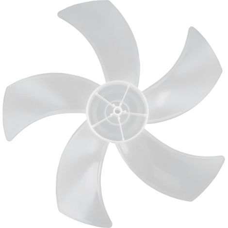 Lame de rechange pour ventilateur, facile à nettoyer et à installer, compatible avec les ventilateurs sur pied de 36,5 cm (blanc) (1/5)