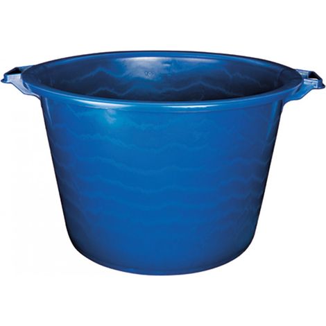 Cuenco redondo reforzado de 120 litros azul 52,5/72 x 46,5 cm