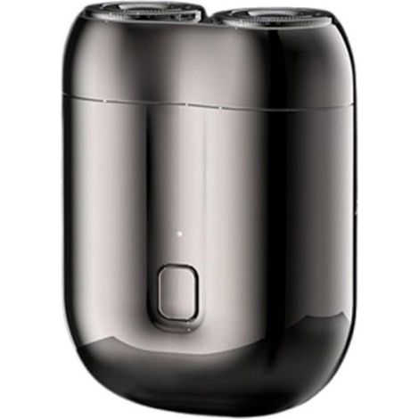 Rasoir électrique portable - - Mini rasoir magnétique - Double anneau coudé - Étanche IPX6