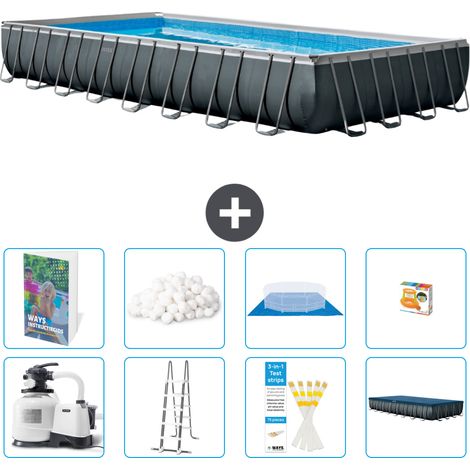 Ultra XTR Pool Rechteckig - 975x488x132 cm - 9-teilig S530
