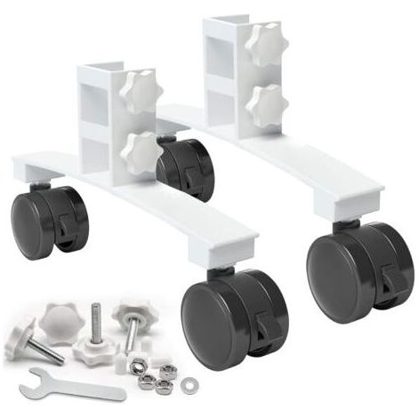 Lot De 2 Pieds De Chauffage Infrarouge, Universels - Pieds Robustes Pour Une Utilisation Autonome Du Chauffage Électrique - Convient Pour Différentes Marques Et Modèles Avec Cadre (1/5)