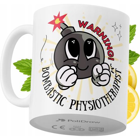 Lustige Tasse für Physiotherapeuten – Kaffee- oder Teetasse mit witzigem Textdesign – ideal für Geburtstage, Namenstage, Feiertage und besondere Anlässe. Hochwertige Tasse für Zuhause, Büro und Arbeit