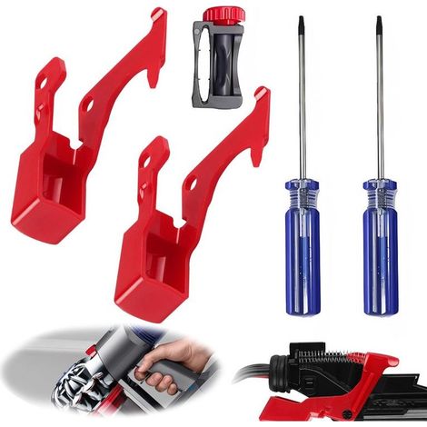 Ouylaf Pack de 5 interrupteurs à gâchette pour aspirateurs Dyson V10 V11 Matériau PC renforcé Installation rapide avec tournevis inclus (1/5)