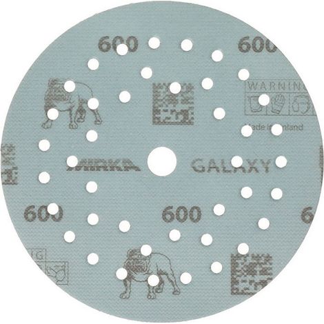 Haftschleifscheibe GALAXY Grip Multifit 125mm K.600 f.HO/Metal/Laca/Plástico