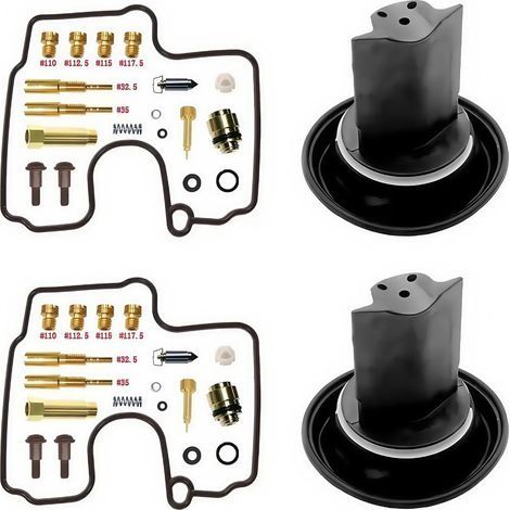 Applicable àJoint de membrane de soupape à flotteur de carburateur applicable aux Suzuki Intruder 1500 VL1500 (1998-2004).