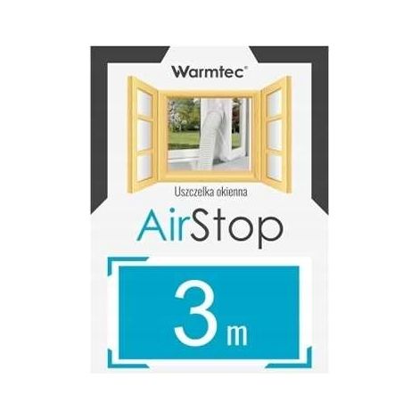 Joint d'étanchéité pour fenêtre pour climatiseurs Warmtec AirStop 3m (1/5)