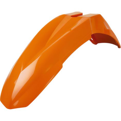 Parafango anteriore universale Supermoto Polisport KTM arancione resistente